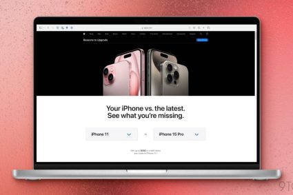 Apple promotes ‘Reasons to Upgrade’ on new iPhone comparison website
